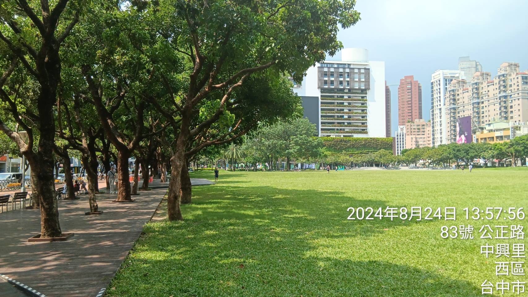 2024年8月24日臺中市民廣場假日現場狀況